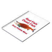 Na zalm - Stop Pebble Mine Notitieboek (Linkerzijde)