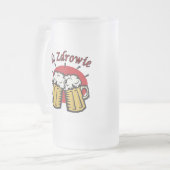 Na Zdrowie Toast met Mok van bier (Voorkant links)