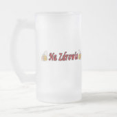 Na Zdrowie Toast met Mok van bier (Links)