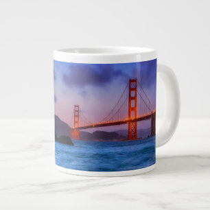 Na zonsondergang in Baker Beach Extra Grote Beker