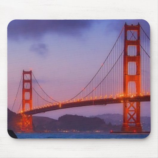 Na zonsondergang in Baker Beach Muismat (Voorkant)