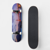 Na zonsondergang in Baker Beach Skateboard (Voorkant)