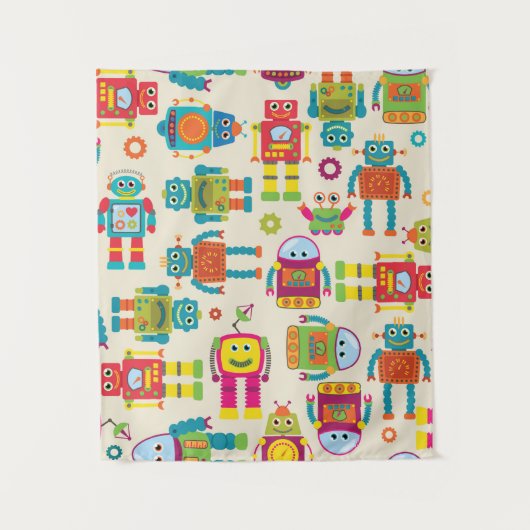 Naadloos, aanraakbaar achtergrondpatroon met klapb wandkleed (Voorkant)