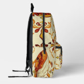 naadloos abstract bedrukte rugzak (Links)