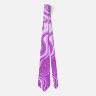 Naadloos Abstract marmer roze patroon Stropdas
