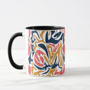 Naadloos abstract memphis school modern patroon wi mok
