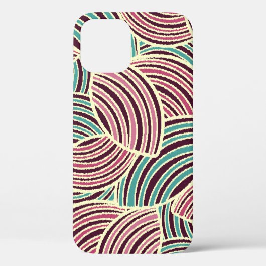 Naadloos abstract patroon met het afbeelding van g Case-Mate iPhone case (Achterkant)
