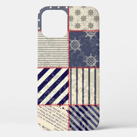 Naadloos achtergrondpatroon. Hij zal eindeloos teg Case-Mate iPhone Case (Achterkant)