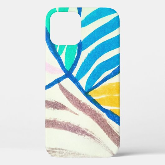 Naadloos Art Deco Pattern. minimalistische ba Case-Mate iPhone Case (Achterkant)