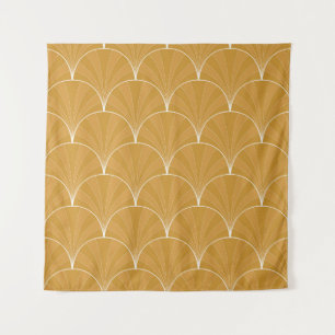 Naadloos Art Deco Pattern. minimalistische ba Wandkleed