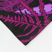 Naadloos behang patroon. Bright Magic Psychedel Fleece Deken (Hoek)