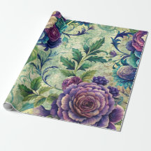 Naadloos Bloemmotief Meubelen Decoupage Papier