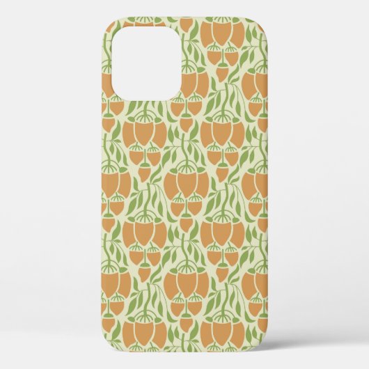 Naadloos bloemontwerp in Art Nouveau Case-Mate iPhone Case (Achterkant)