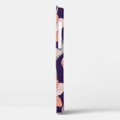 Naadloos bloempatroon, bloem, orchid, moder Case-Mate iPhone case (Achterkant / Links)