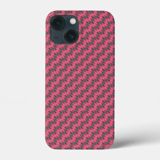 Naadloos bloempatroon Case-Mate iPhone case (Achterkant)