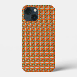 Naadloos bloempatroon iPhone 13 mini hoesje