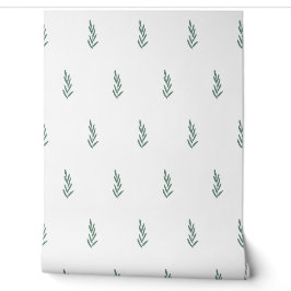 naadloos botanisch eenvoudig patroon met planten behang