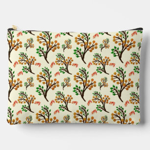 Naadloos botanisch patroon met een tak met fruit e etui