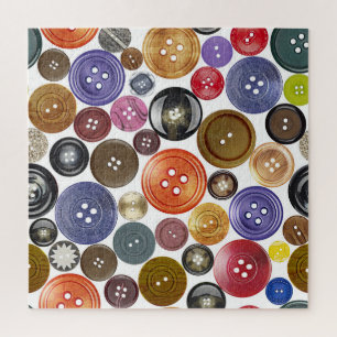 Naadloos chic: high-res Button set Legpuzzel