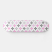 Naadloos Cross Pattern Skateboard (Horizontaal)