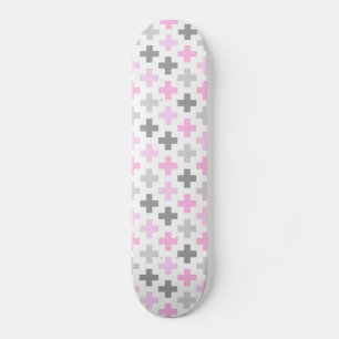 Naadloos Cross Pattern Skateboard