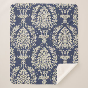 Naadloos damesbehang. Naadloze  beschermhuls Sherpa Deken