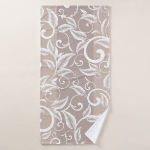 Naadloos demaspatroon.  ornament. patroon badhanddoek