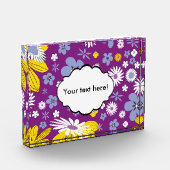 Naadloos Floral Pattern Fotoblokken (Links)