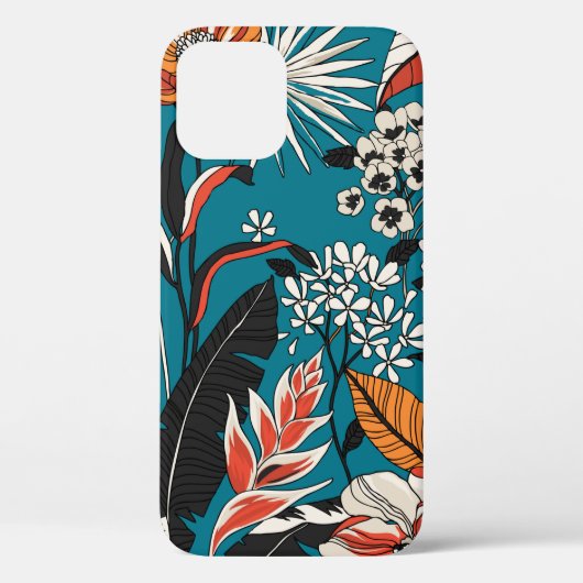 Naadloos Floral Pattern in Case-Mate iPhone Case (Achterkant)