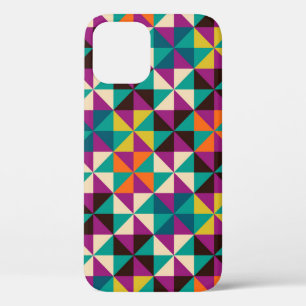 Naadloos geometrisch, modern patroonontwerp. iPhone 12 hoesje