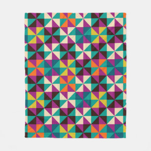 Naadloos geometrisch, modern patroonontwerp. fleece deken