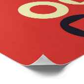 naadloos geometrisch patroon met gekleurde element poster (Hoek)