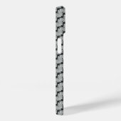 Naadloos grijs patroon Case-Mate iPhone case (Achterkant / Rechts)