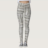 Naadloos houspatroon leggings (Voorkant)