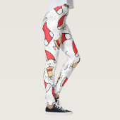 Naadloos Kerstmispatroon, feestelijk ontwerp. Leggings (Rechts)