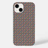 Naadloos kleurrijk patroon Case-Mate iPhone case (Achterkant)