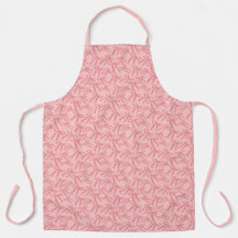 Naadloos lintpatroon in charm- en theeroosroze