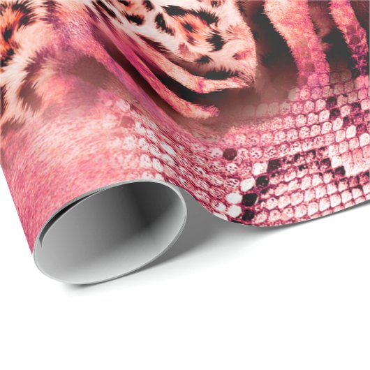 Naadloos luipspatroon, abstracte zebra. cadeaupapier (Rol Hoek)