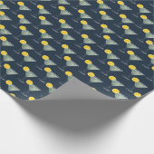 Naadloos Margarita-cocktailpatroon Cadeaupapier (Hoek)