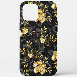 Naadloos met sieraden orchideeën iPhone 12 pro max hoesje