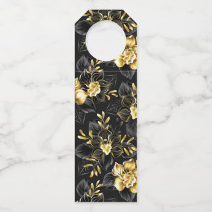 Naadloos met sieraden orchideeën flessenhanger
