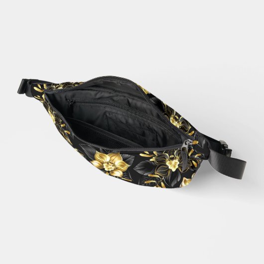 Naadloos met sieraden orchideeën heuptasje (Open)