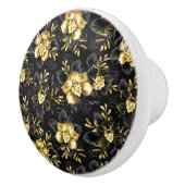 Naadloos met sieraden orchideeën keramische knop (Rechts)