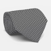 Naadloos metallisch Gem Hexagonal Pattern-Stropdas Stropdas (Opgerold)