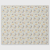 Naadloos Micro Ditsy Patroon - Klein Pasen Element Cadeaupapier (Vlak)