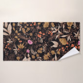 Naadloos mooi paislefloraalpatroon badhanddoek (Badhanddoek)