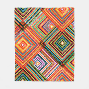 Naadloos ontwerp patchwork. Creative backgr Fleece Deken