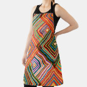 Naadloos ontwerp patchwork. Creative backgr Schort (Insitu)