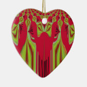 Naadloos ontwerp van Hakuna Matata Keramisch Ornament (Rechts)