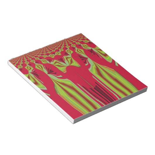 Naadloos ontwerp van Hakuna Matata Notitieblok (Schuin)